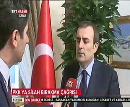 Kahramanmaraş Milletvekili TBMM Ak Parti Grup Başkanvekili Mahir Ünal Çözüm Sürecini Değerlendiriyor