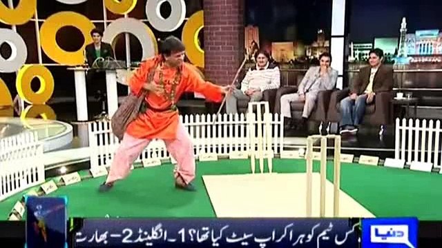 BABA - Mazaq raat - 16th February 2015 - Pakistani Crickter Imran NAzir and Saeed Ajmal