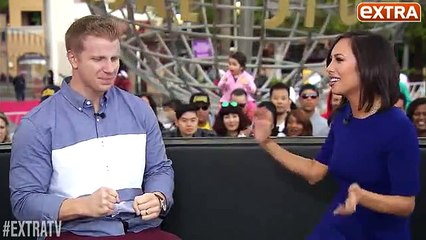 Sean Lowe & Catherine Giudici On ExtraTV With Cheryl Burke