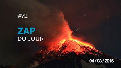 ZAP DU JOUR #72 : Départ parfait en motocross / Eruption du Volcan Chilien Villarrica / Hulk Vs Tyrannosaures / Atterrissage slow-motion