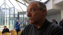 Verreries de Masnières: l'interview  Frederic Duchatel, représentant syndical CFE-CGC de la société, durant le délibéré