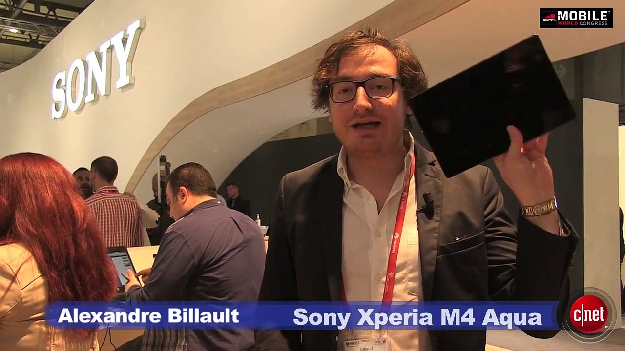 MWC 2015 : Sony Xperia M4 Aqua