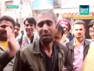 Thief caught in Gujranwala