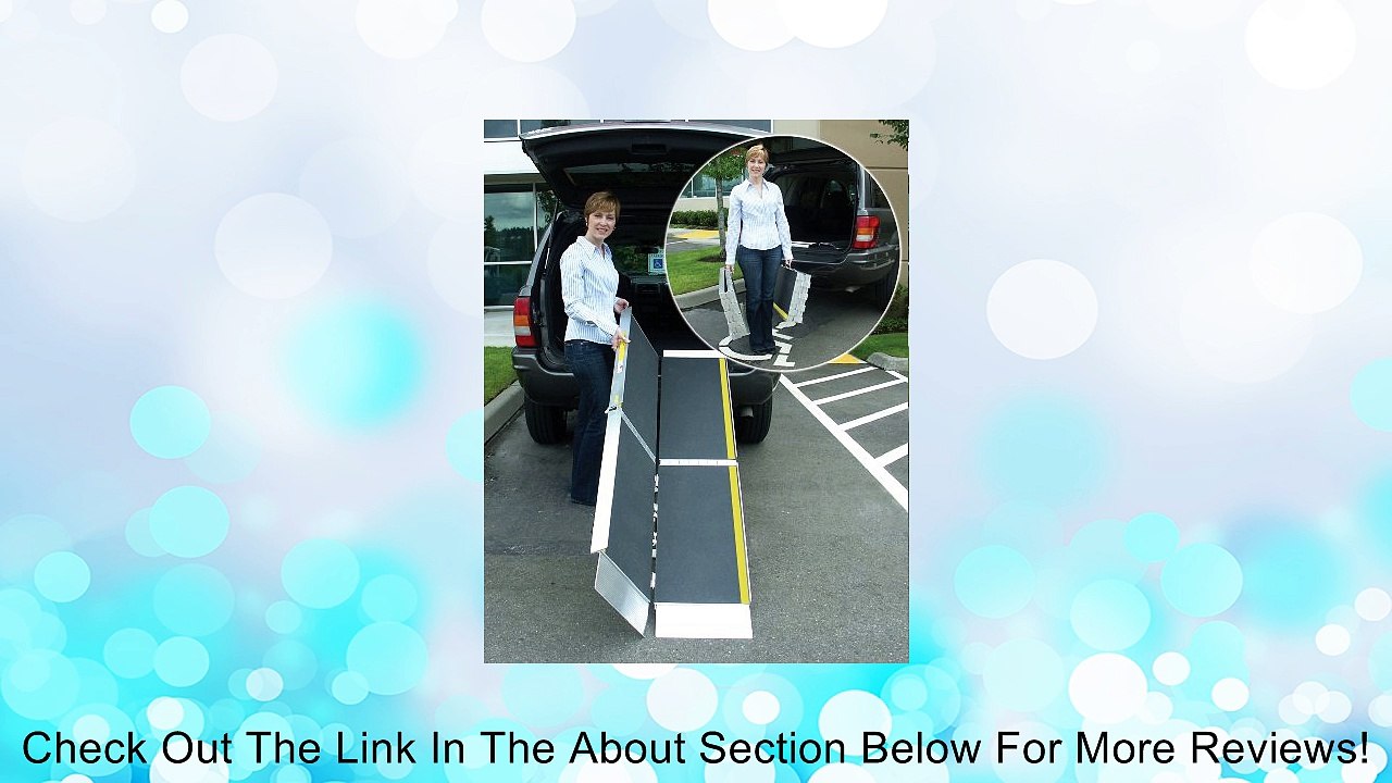 Ez-Access Trifold Ramp Advantage Series, 7 Feet, 44 Pound Review