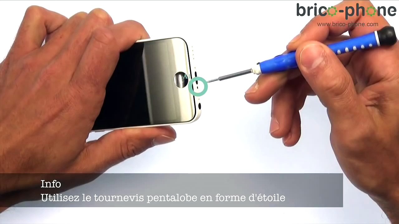 Tuto : iPhone 5c changement du dock de charge + micro + prise jack (démontage + remontage) HD Bricophone