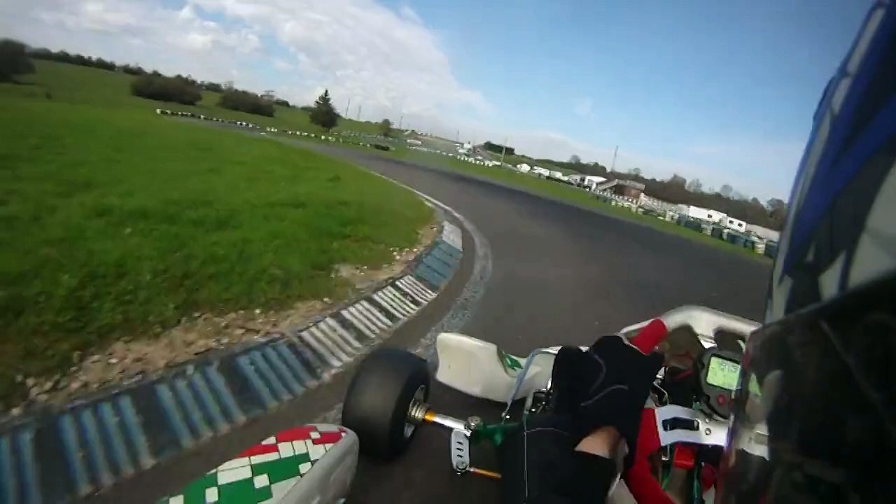 Roulage Pusey le 02-11-14 avec le kart de Sylvain Run 1 (720p 60fps)