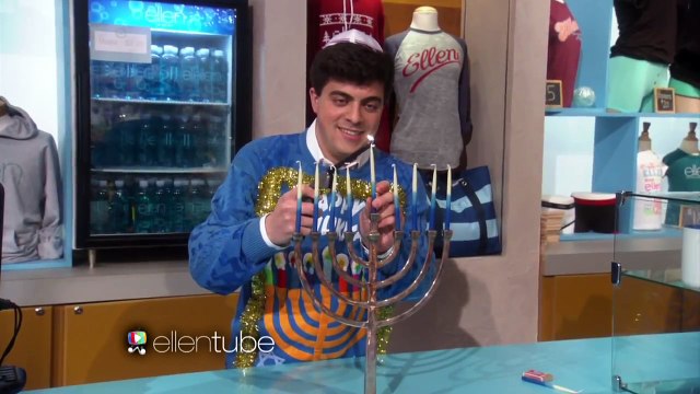 It's the First Night of Hanukkah 'TheEllenShow'