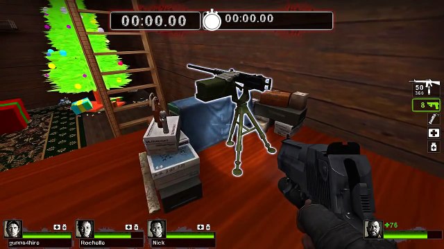 SANTA ZOMBIE CHAOS ★ Left 4 Dead 2 (L4D2 Zombie Games)