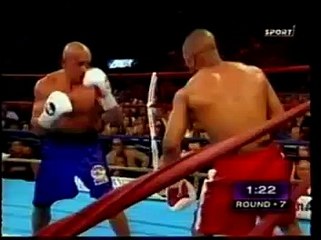Roy Jones Jr Hands Behind Back KO!