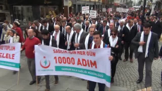 Samsun Şiddete Karşı Beyaz Atkılı Yürüyüş