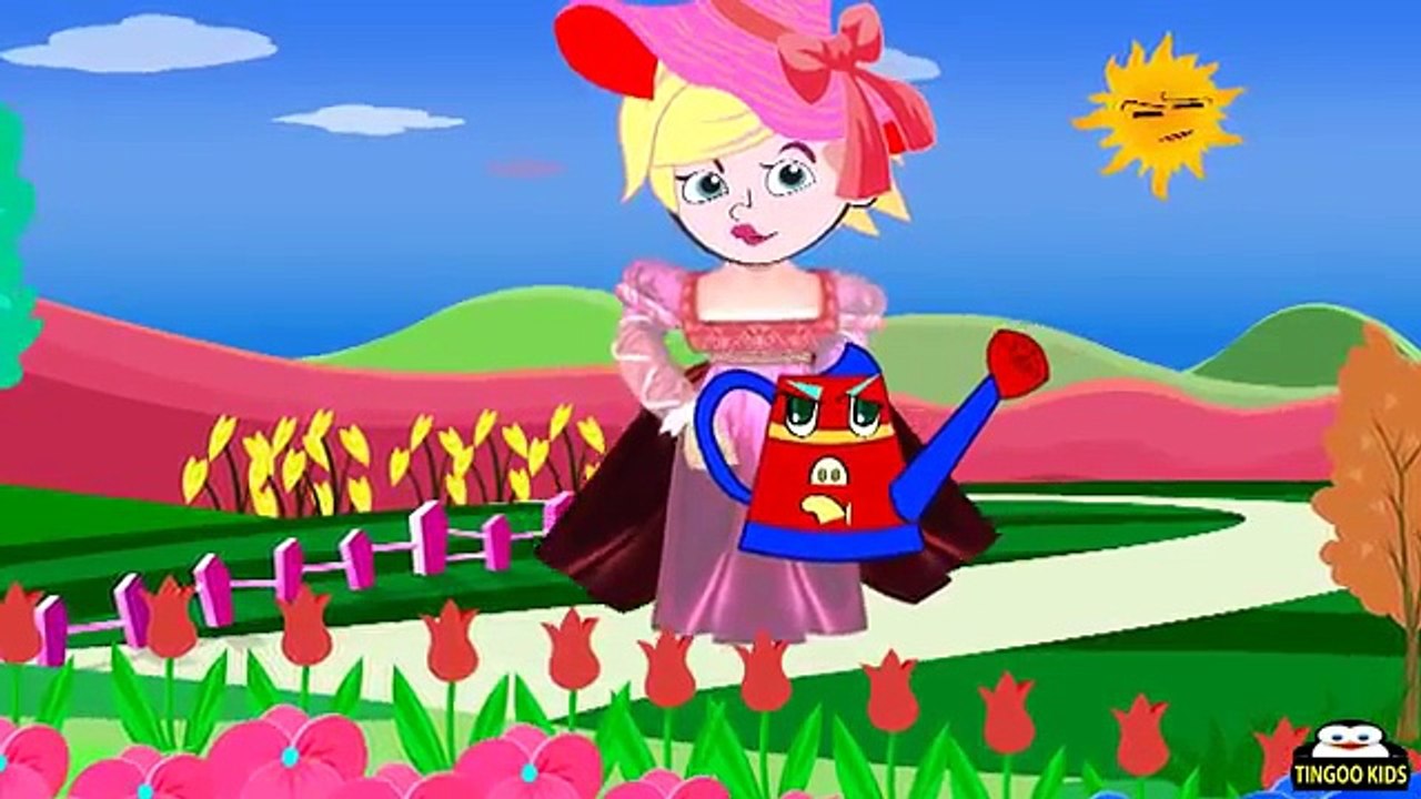 Nursery Rhymes   Mary Mary Quite Contrary   Kids Songs With Lyrics (English Tutorial)