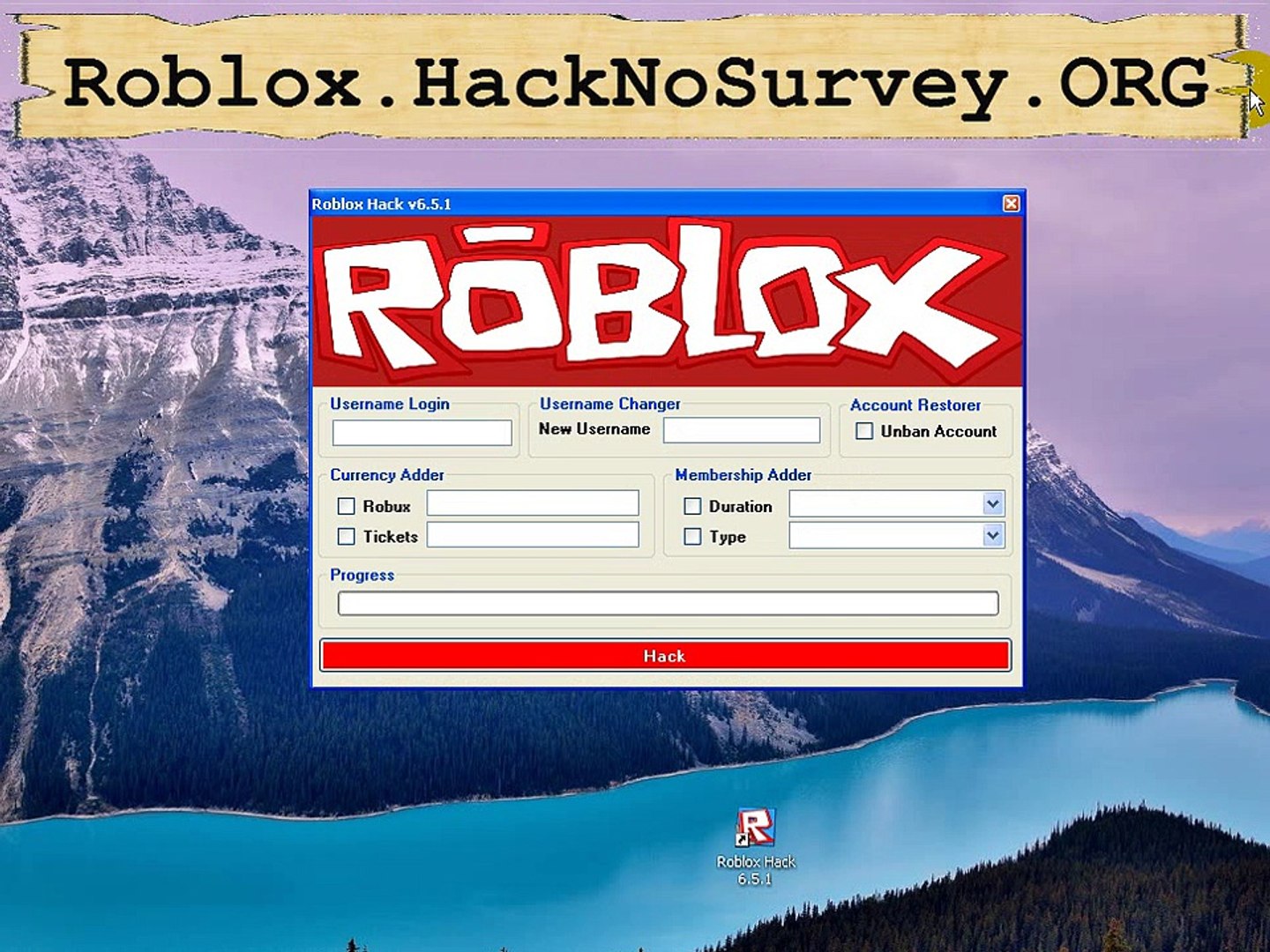 Roblox Final Hack 2015 Unlimited Robux And Tix No Survey - robux hack no survey no password