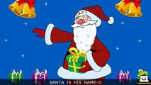Nursery Rhymes   Santa's Red Hat, White Beard, Twinkle In His Eye - Song For Kids   With Lyrics