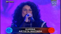 Atrevidos: Karina de Venezuela cantó su tema 'Llorar'.