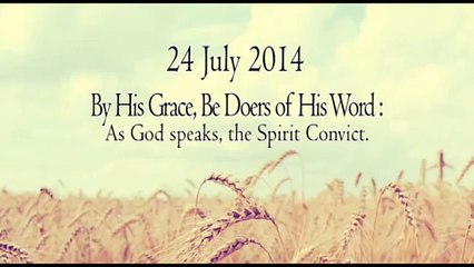 As God Speaks, The Spirit Convicts