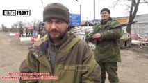 Ополченцы ДНР ЛНР экскурсия по разбитым блокпостам