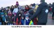 Quatre bébés phoques sont relâchés dans l'Atlantique à Calais
