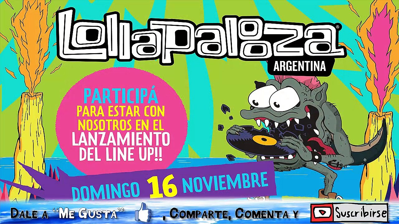 LOLLAPALOOZA ARGENTINA 2015 LINE UP - SAN ISIDRO - LOLLAPALOOZAARGENTINA-LOLLAPALOOZA-#LOLLAAR-LOLLA