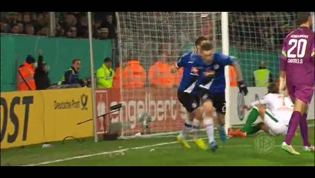Arminia Bielefeld 1-0 Werder Bremen - Goal Junglas - 04-03-2015