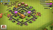 Un Hdv 4 lvl 144 ! Incroyable record clash of clans !
