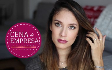 Ideas para un maquillaje y peinado en tu cena de Navidad | HappySunnyFlowers