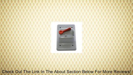 Cover, Weatherproof, Single Gang, FS, PVC Review