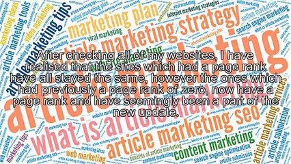 The Latest Page Rank Update From Google