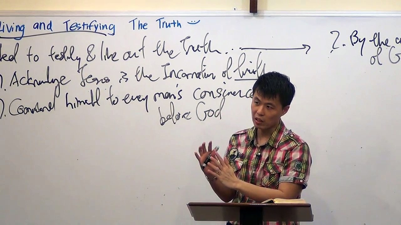 The Ministry of Living and Testifying The Truth