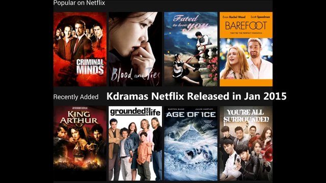 Korean Dramas Release on Netflix in January 2015 List