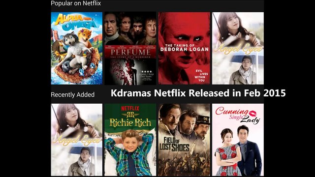 Korean Dramas Release on Netflix in February 2015 List