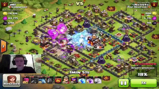 Video special relaxation sur Clash Of Clans en ce debut d'année 2015 !