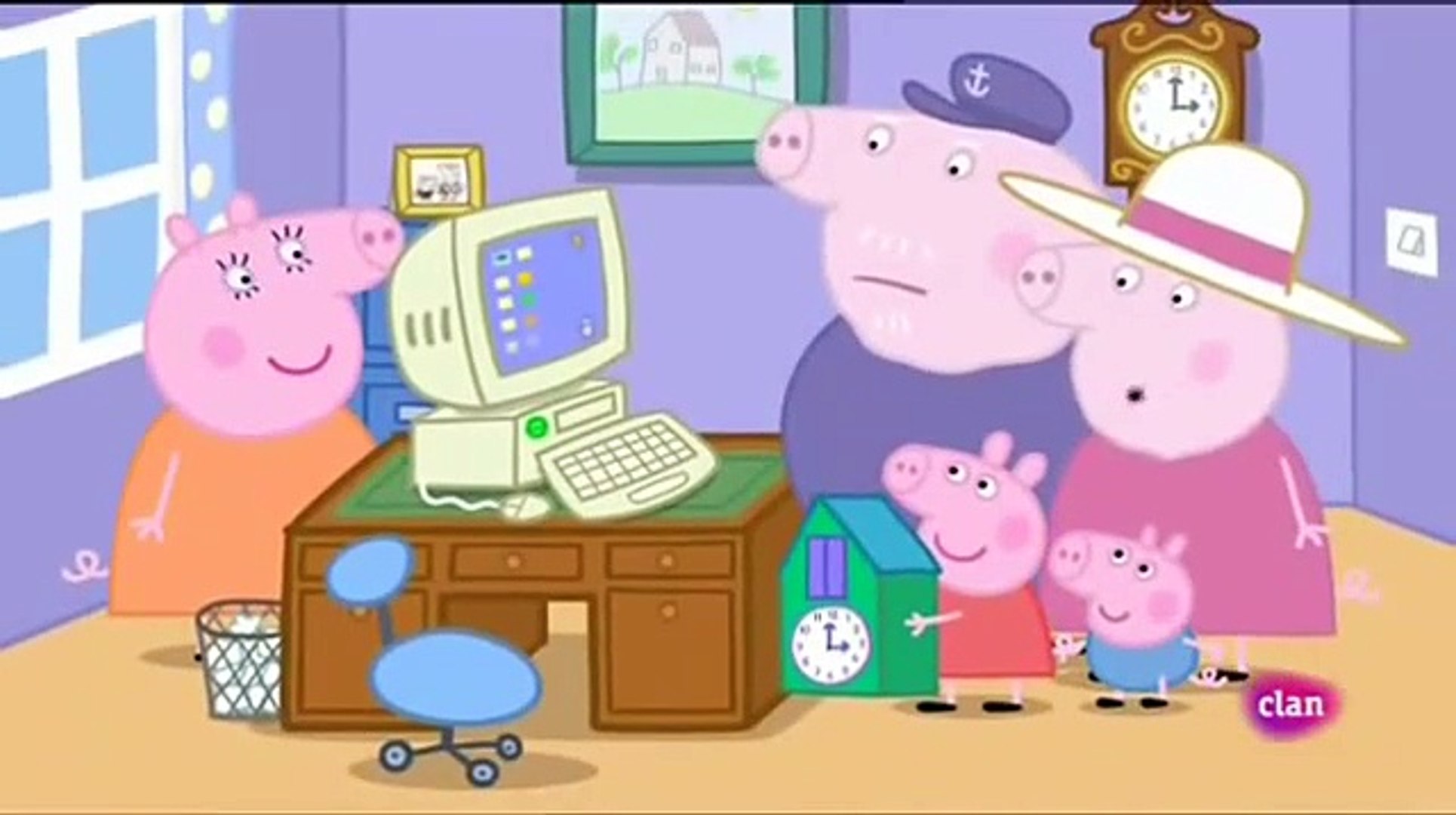 Peppa pig Castellano Temporada 3x31 El ordenador del abuelo pig - Peppa Pig  Español - video Dailymotion