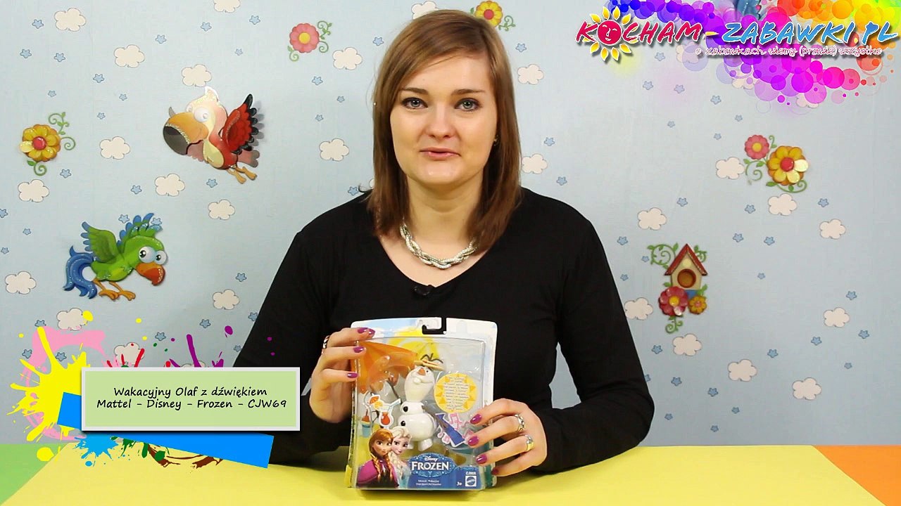 Summer Singing Olaf / Wakacyjny Olaf z Dźwiękiem - Disney Frozen - Kraina Lodu - CJW68 - Recenzja