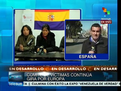 España: Comité de Víctimas de guarimbas dan testimonios en universidad