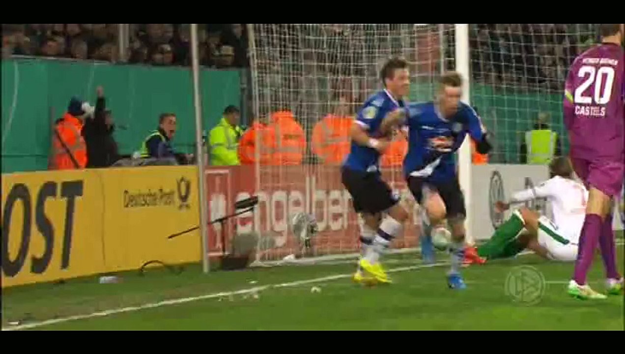Arminia Bielefeld 3-1 Werder Bremen - All Goals - 04-03-2015