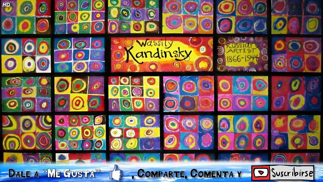 WASSILY KANDINSKY-EL MOVIMIENTO JINETE AZUL DE WASSILY KANDINSKY-WASSILY KANDINSKY (1866-1944)