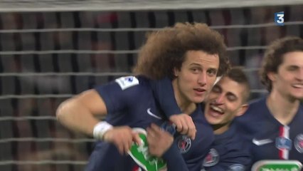 L'ouverture du score par David Luiz