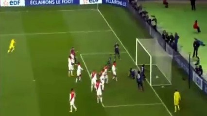 David Luiz Goal - PSG vs Monaco 1-0 (Coupe de France) 2015 HD