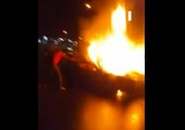 Good Samaritans Pull Woman From a Burning Vehicle