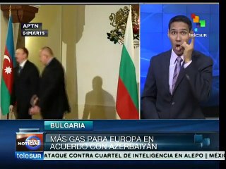 Acuerdo energético entre Azerbaiyán y Bulgaria garantiza gas a Europa