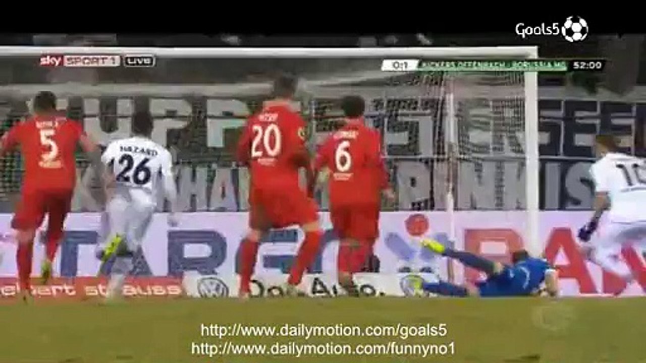 Kruse M Goal Offenbach 0 - 1 Monchengladbach DFB Pokal 4-3-2015