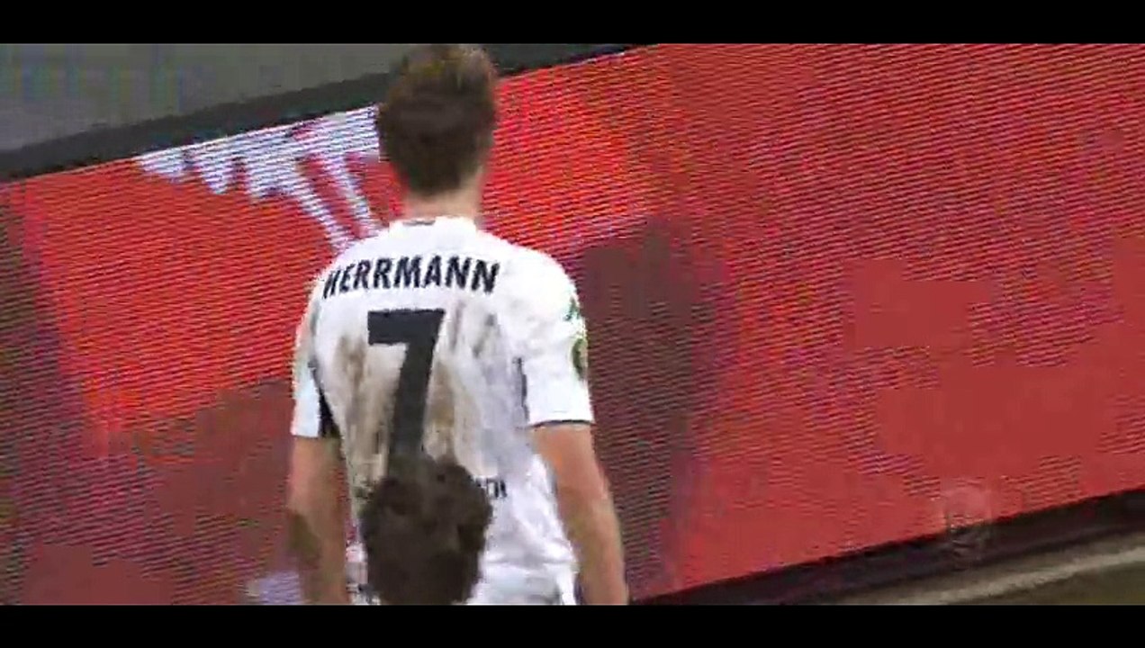 Kickers Offenbach 0-2 B. Monchengladbach - Goal Herrmann - 04-03-2015