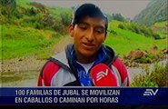 Comunidad de Chimborazo sin puente