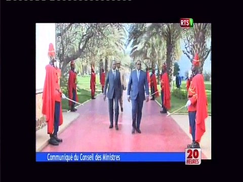 COMMUNIQUE DU CONSEIL DES MINISTRES DU 04 MARS 2015 (VIDÉO)