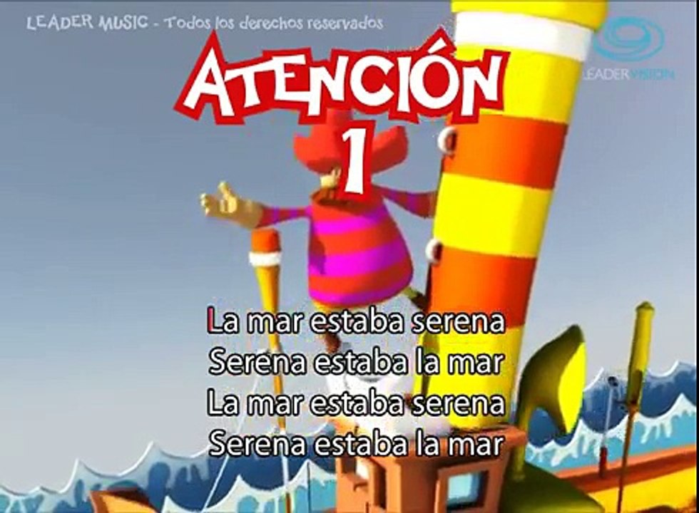 KARAOKE La Mar Estaba Serena, con letra video Dailymotion