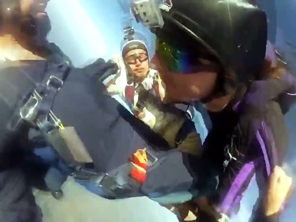 How not to panic when skydiving goes wrong