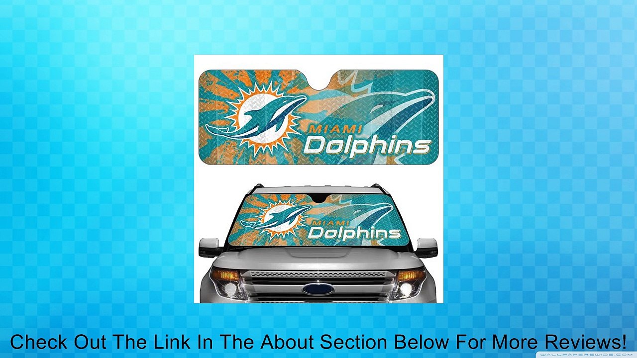 Miami Dolphins Auto Sun Shade Review