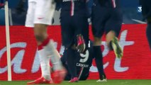 But de Edinson Cavani PSG-Monaco (2-0) | Coupe de France 2015 - 1/4 finale