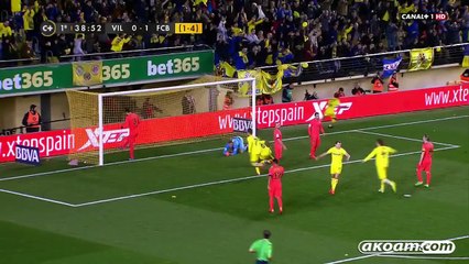 أهداف مباراة برشلونة VS فياريال