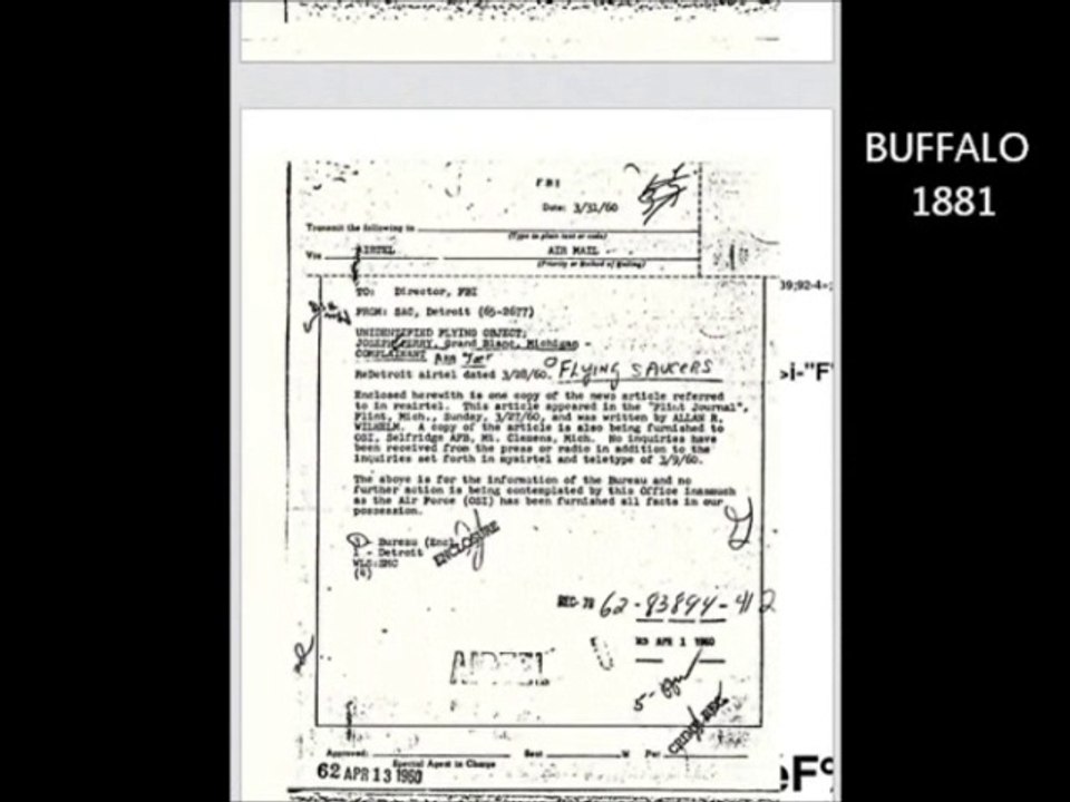 1960 pages officielles et confidentielles du FBI ( 4 / 6 )